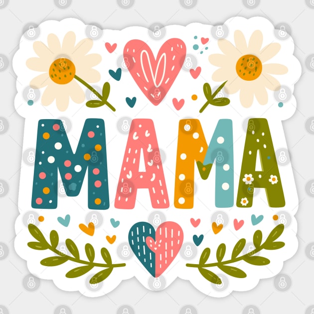 Mama Sticker by JessArty